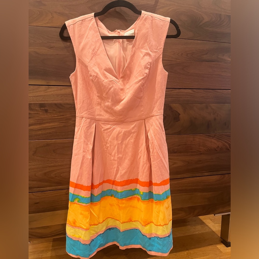 Anthropologie Strip Sundress - Size 4